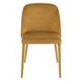 Voir la diapositive 2 : Paris Prix Chaise Design  Charlotte  81cm Jaune Ocre