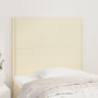 Voir la diapositive 1 : VIDAXL Tetes de lit 2 pcs Creme 90x5x78/88 cm Similicuir