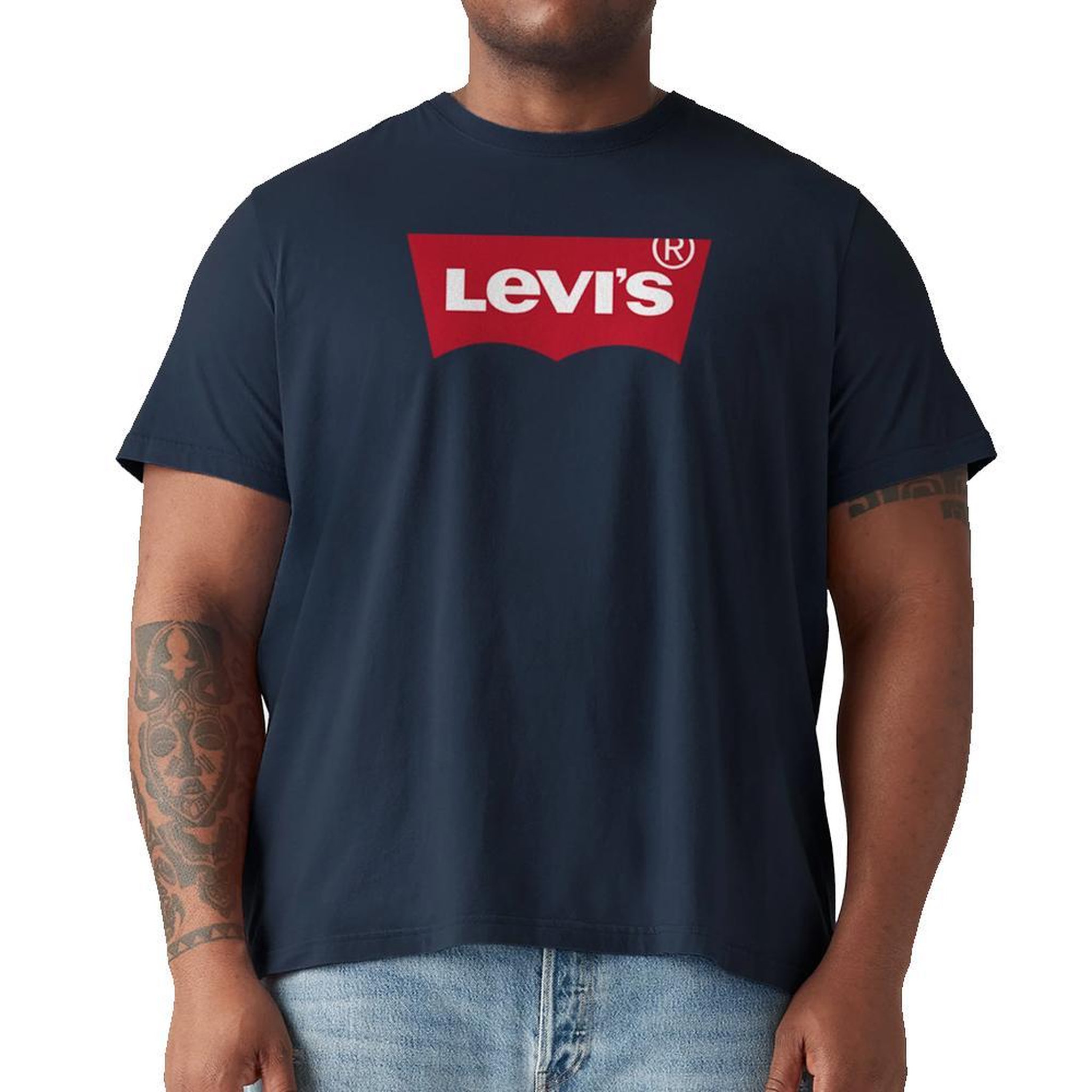 Voir la diapositive 1 : Levi's T-shirt marine homme levi's big graphic