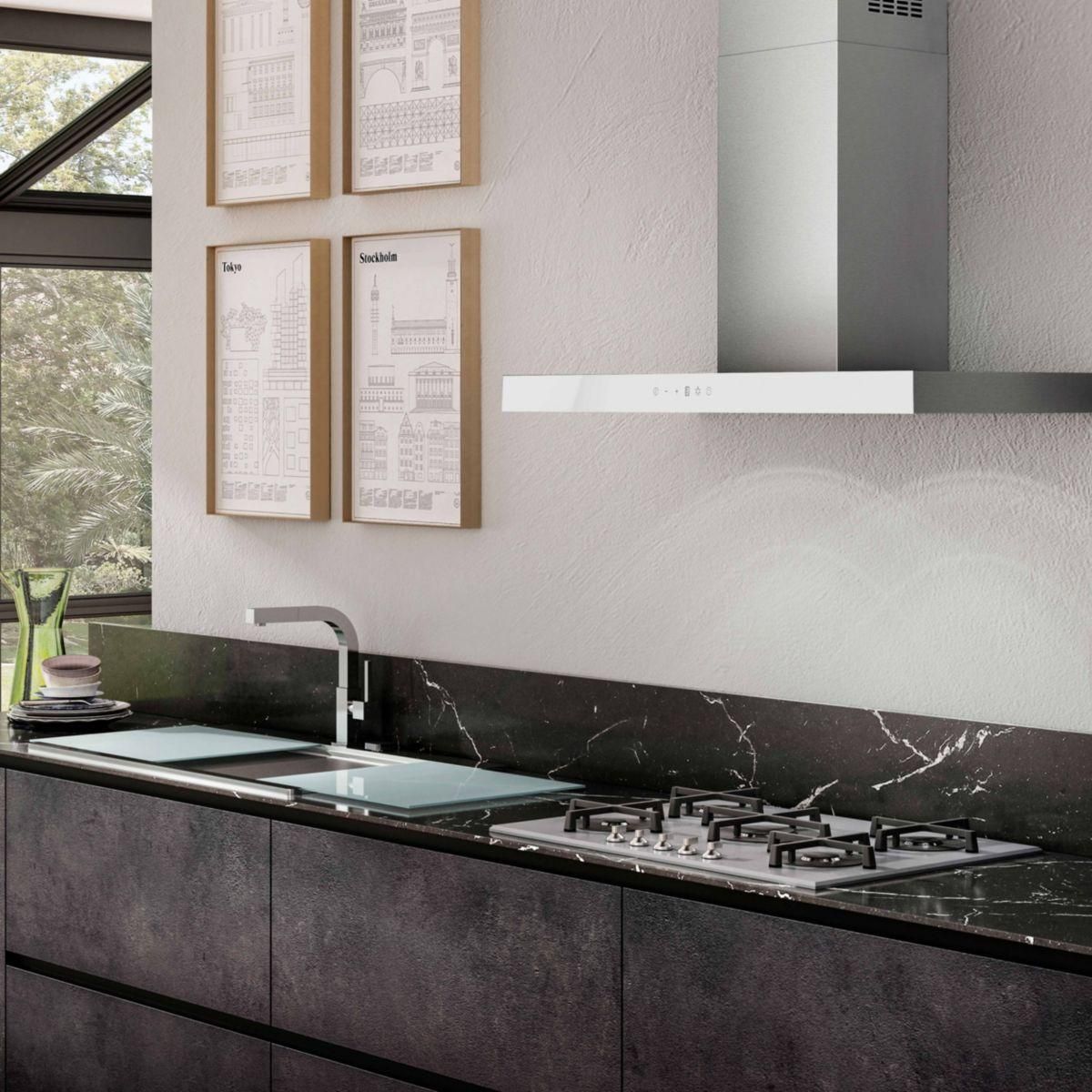 SMEG Hotte décorative murale KS905BXE2