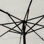 Voir la diapositive 5 : VIDAXL Parasol de jardin a 3 niveaux avec mat en aluminium sable