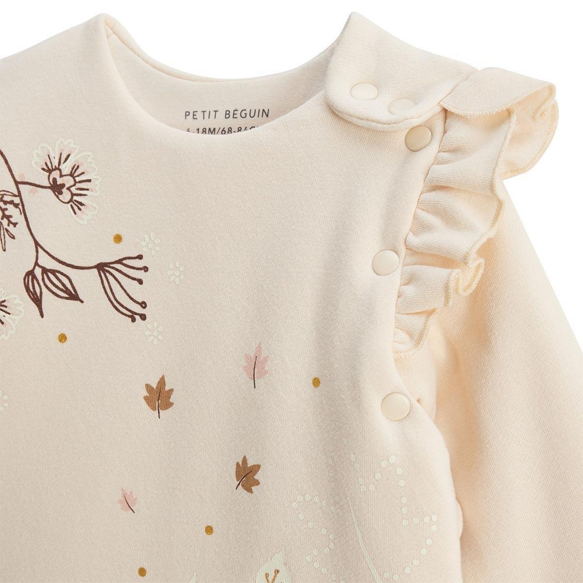 Petit Béguin Gigoteuse d'hiver en velours Chincha