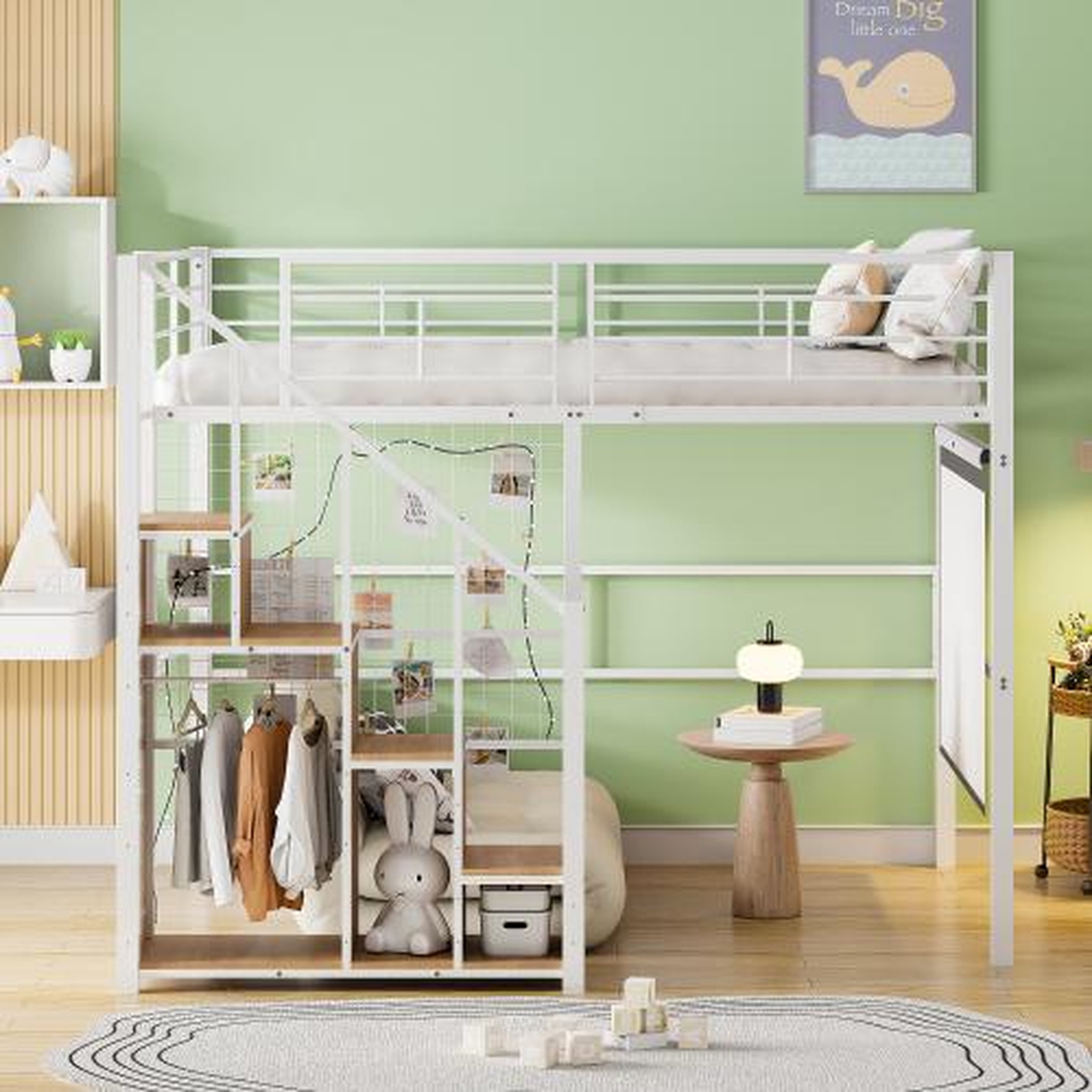 Voir la diapositive 2 : MERAX Lit mezzanine enfant