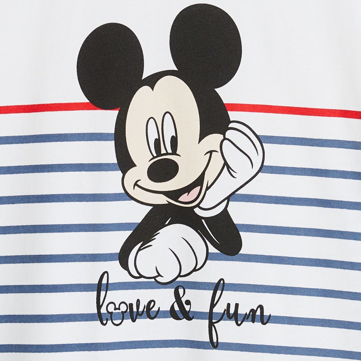 INEXTENSO T-shirt blanc en coton Mickey garçon 