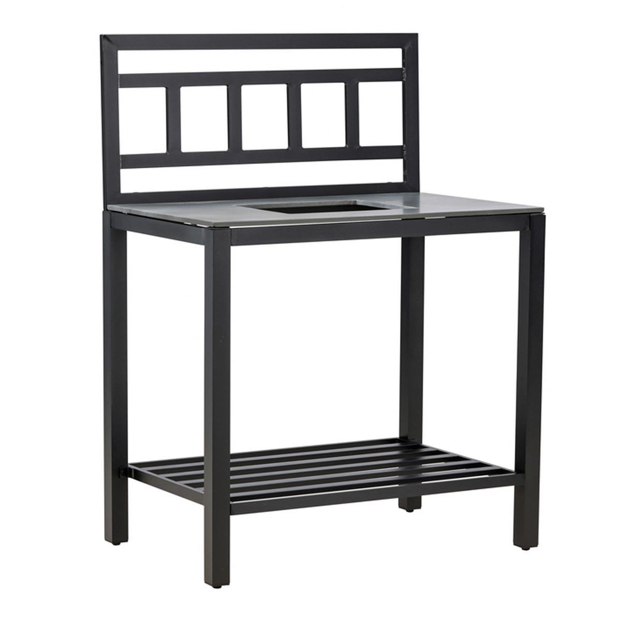 Paris Prix Meuble cuisine d'extérieur emplacement  alicante  128cm noir