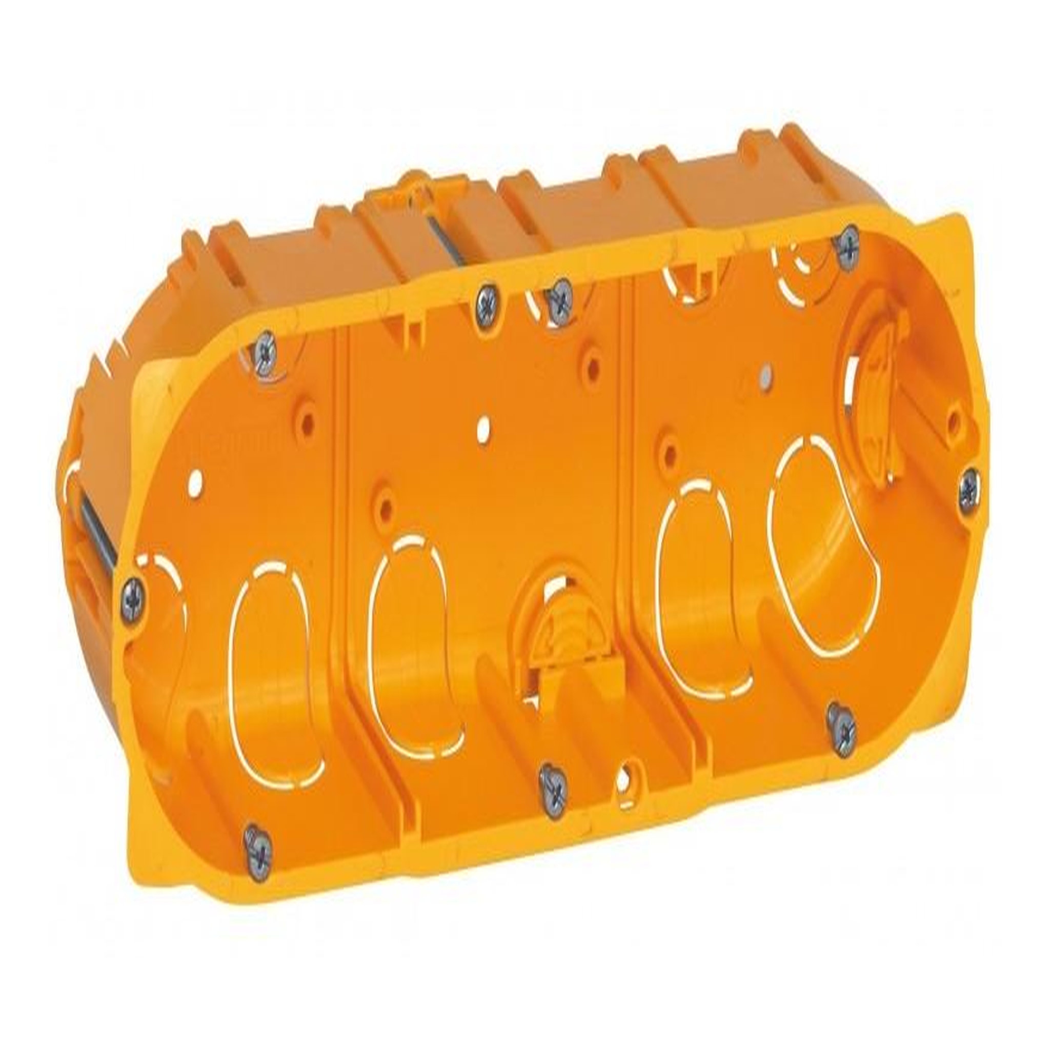 Legrand Boîte d'encastrement 3 postes batibox plaque de plâtre profondeur 40 mm