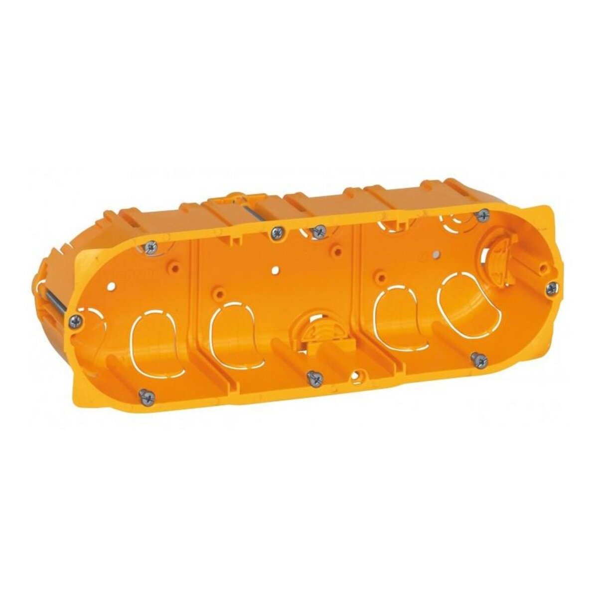 Legrand Boîte d'encastrement 3 postes batibox plaque de plâtre profondeur 40 mm