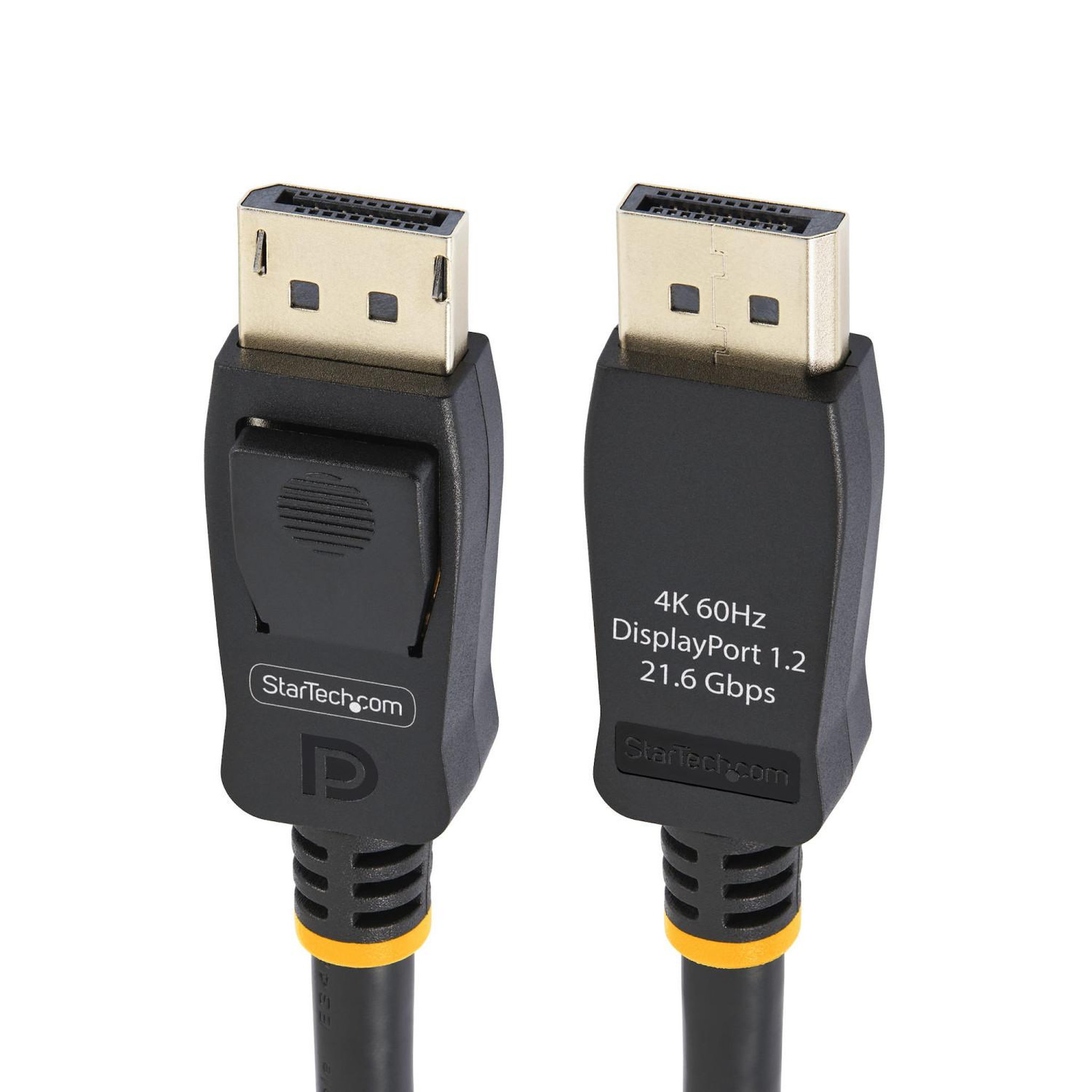 Startech Startech.com câble displayport certifié vesa de 2m - lot de 10 - cordon displayport 1.2 avec loquets, 4k 60hz uhd, câble dp à dp pour moniteur, connecteurs dp à loquets
