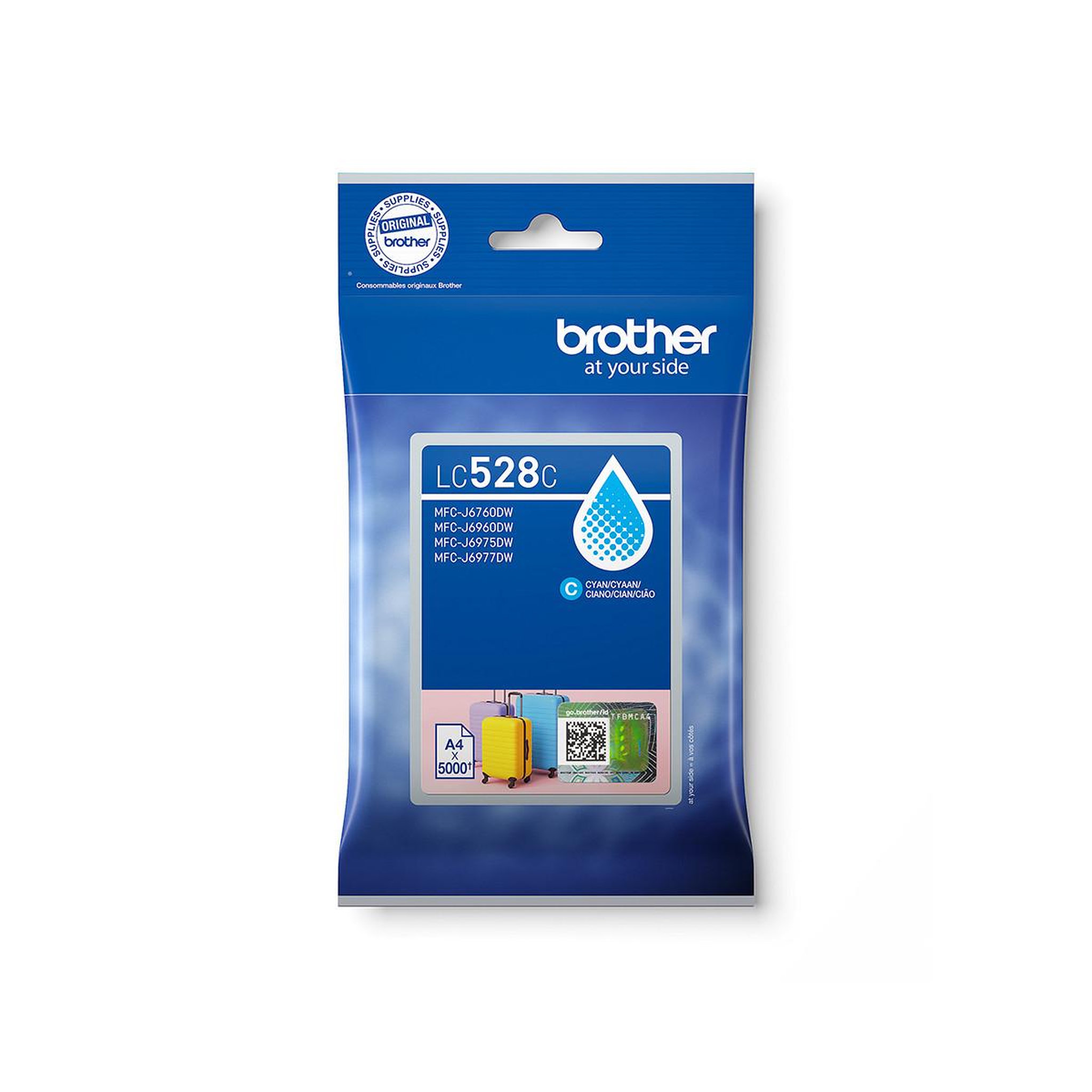 Brother Brother lc528c cartouche d'encre 1 pièce(s) original cyan