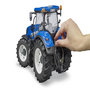 Voir la diapositive 5 : BRUDER BRU Tracteur New Holland T7.315