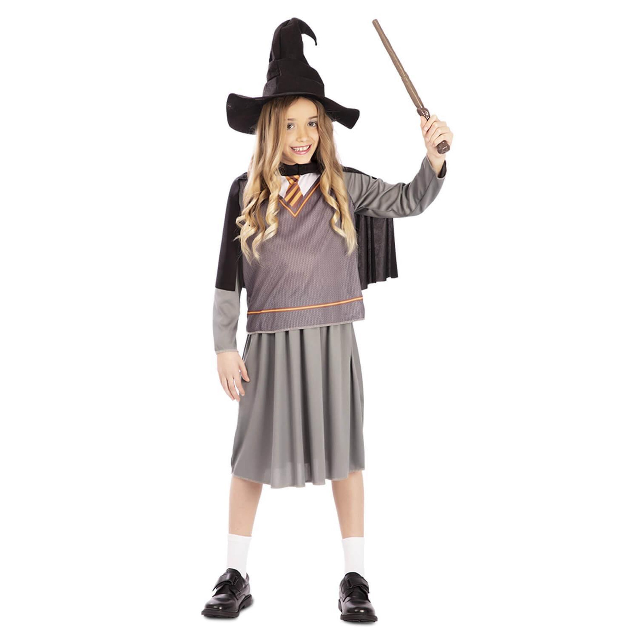 EURO CARNAVALES Déguisement d'étudiante en magie - Fille - 5/6 ans (110 à 116 cm)