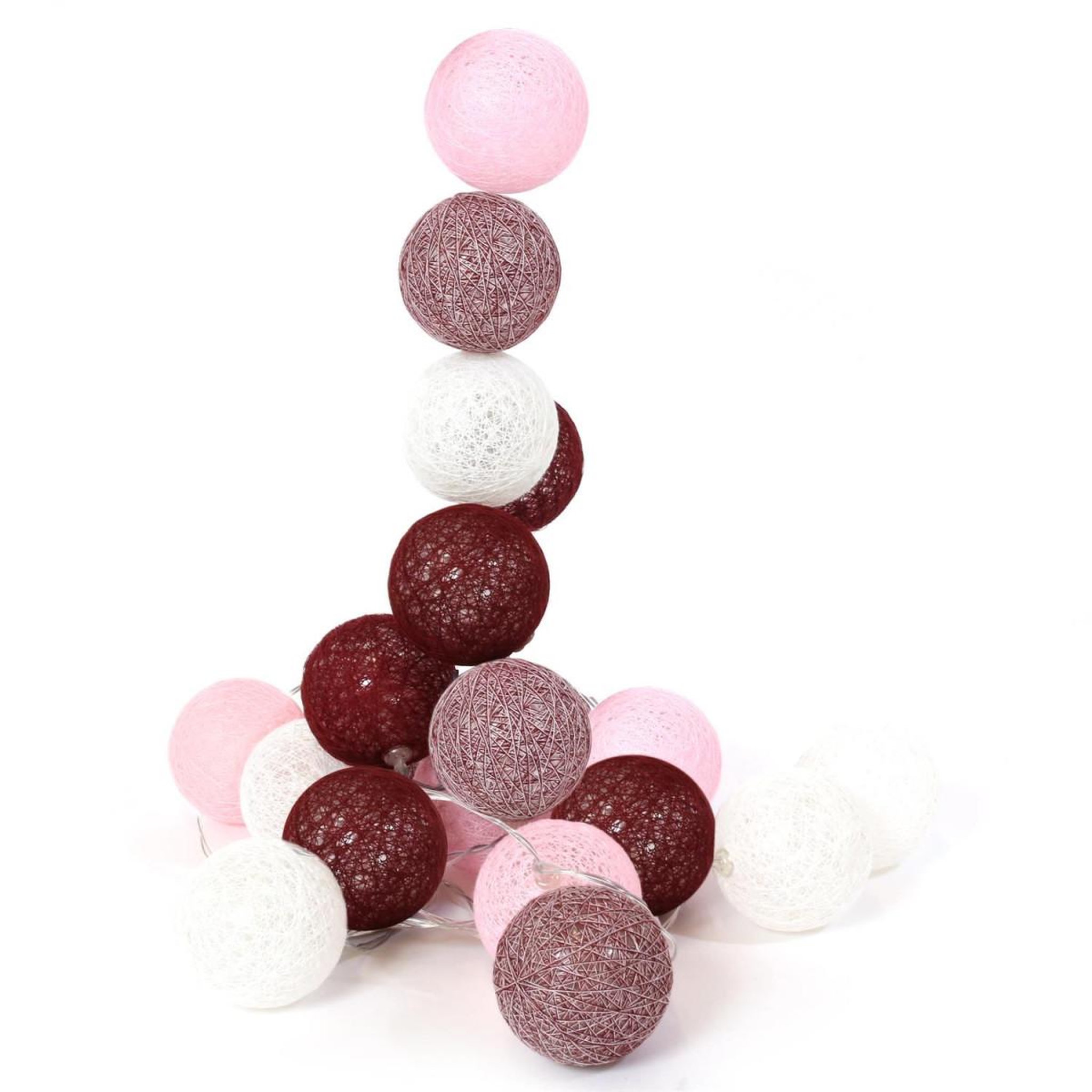 Voir la diapositive 1 : The Home Deco Factory Guirlande lumineuse led  hokkaido  345cm rose