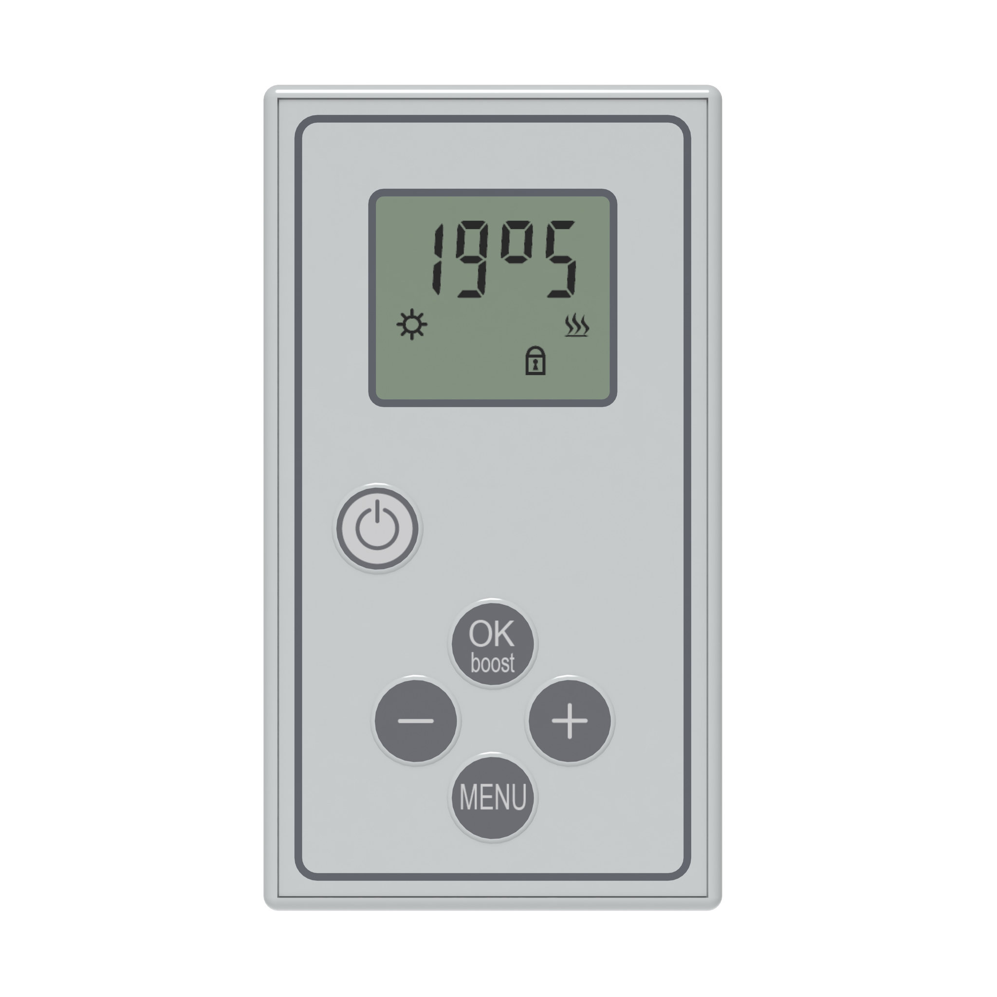Voir la diapositive 2 : CARRERA Sèche-serviettes électrique lames plates 600W - sans fluide