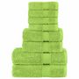 Voir la diapositive 1 : VIDAXL Ensemble de serviettes de qualité supérieure SOLUND 8 pcs