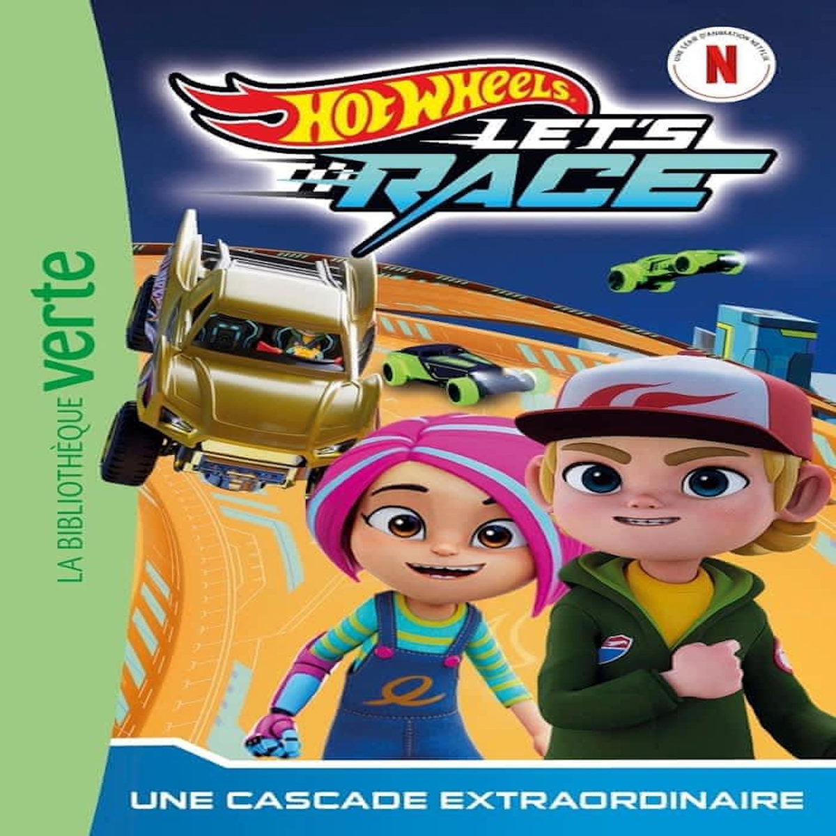 HOT WHEELS LET'S RACE TOME 6 : UNE CASCADE EXTRAORDINAIRE, Mattel