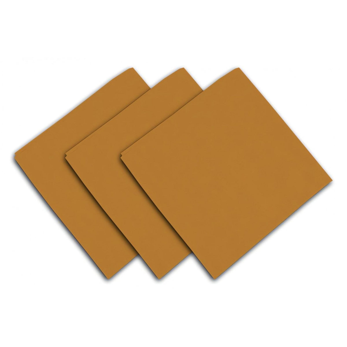 SOLEIL D'OCRE Lot de 3 serviettes de table en coton 45x45 cm PANAMA, par Soleil d'Ocre