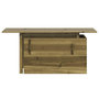 Voir la diapositive 5 : VIDAXL Table de jardin 100x50x75 cm bois de pin impregne
