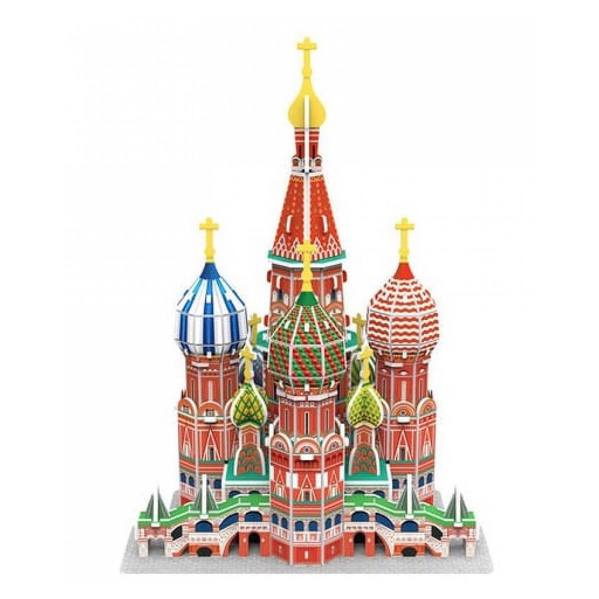 Voir la diapositive 2 : Graine créative puzzle maquette cathedrale saint basile