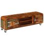 Voir la diapositive 5 : VIDAXL Meuble TV 120x30x36 cm Bois de recuperation massif
