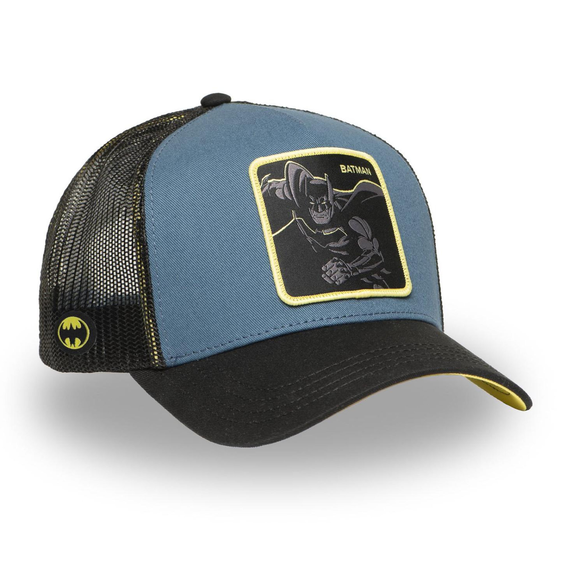 Voir la diapositive 4 : CAPSLAB Casquette trucker avec filet en sergé de coton dc comics knight