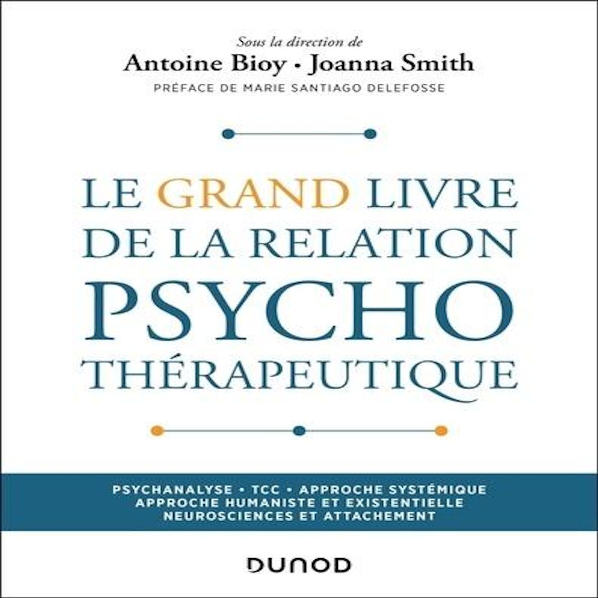 LE GRAND LIVRE DE LA RELATION PSYCHOTHERAPEUTIQUE. PSYCHANALYSE, TCC, APPROCHE SYSTEMIQUE, APPROCHE HUMANISTE ET EXISTENTIELLE, NEUROSCIENCES ET ATTACHEMENT, Bioy Antoine