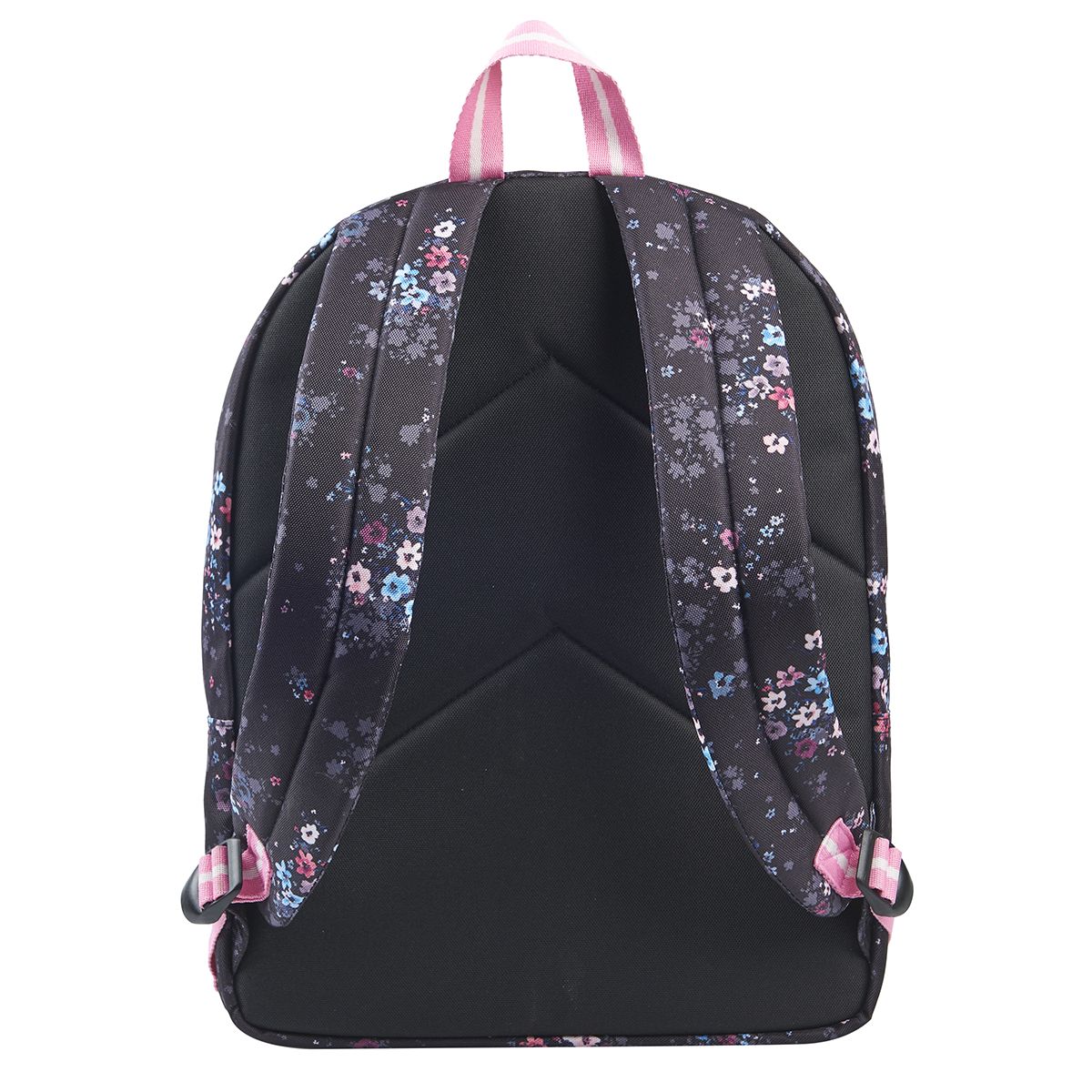 REPLAY Sac à dos 1 compartiment noir motif fleurs REPLAY