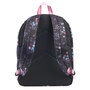 Voir la diapositive 3 : REPLAY Sac à dos 1 compartiment noir motif fleurs REPLAY