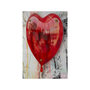 Voir la diapositive 4 : Paris Prix Tableau Imprimé à LED  Heart  60x90cm Multicolore