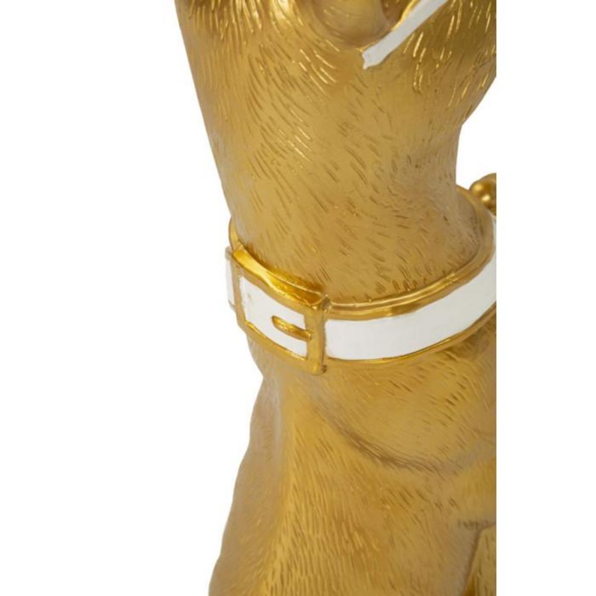 Paris Prix Vide-Poche Statue Chien  Muscle  74cm Or