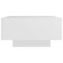 Voir la diapositive 4 : VIDAXL Table basse Blanc 90x60x31 cm Agglomere