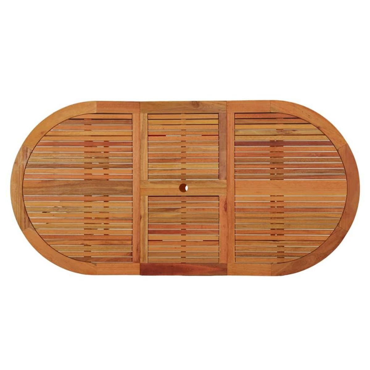 VIDAXL Table de jardin 200x100x75 cm Bois d'eucalyptus solide