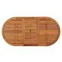Voir la diapositive 4 : VIDAXL Table de jardin 200x100x75 cm Bois d'eucalyptus solide