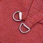 Voir la diapositive 5 : VIDAXL Voile d'ombrage 160 g/m^2 Rouge 2x5 m PEHD