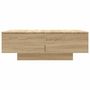 Voir la diapositive 4 : VIDAXL Table basse chene sonoma 90x60x31 cm bois d'ingenierie
