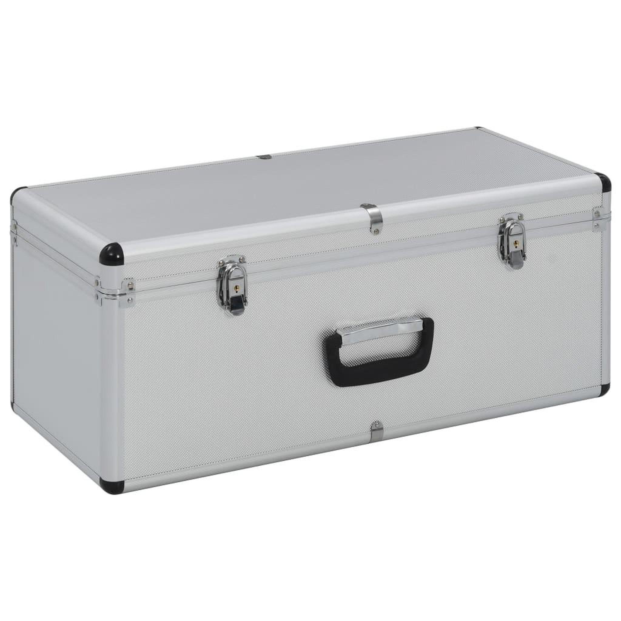 Voir la diapositive 2 : VIDAXL Boîtes de rangement 2 pcs Argente Aluminium