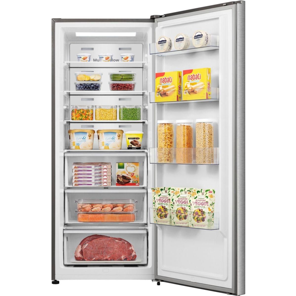 Hisense Congélateur armoire FT500N4AIE réversible en réfrigérateur