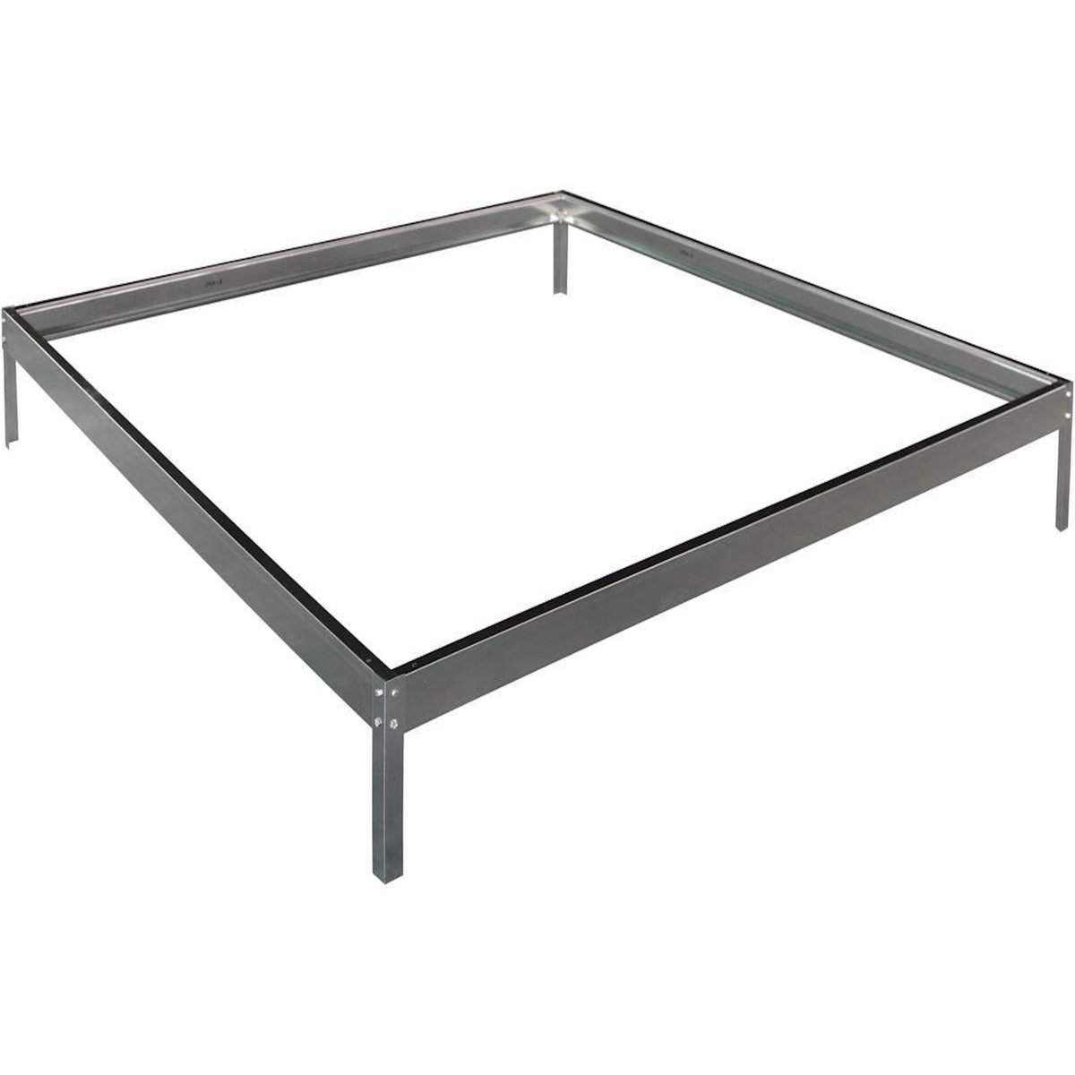 Habitat et Jardin Embase pour serre polycarbonate Hortensia  - 3,65 m² - 192 x 190 x 8 cm