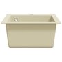 Voir la diapositive 5 : VIDAXL Evier de cuisine Granit Seul lavabo Beige