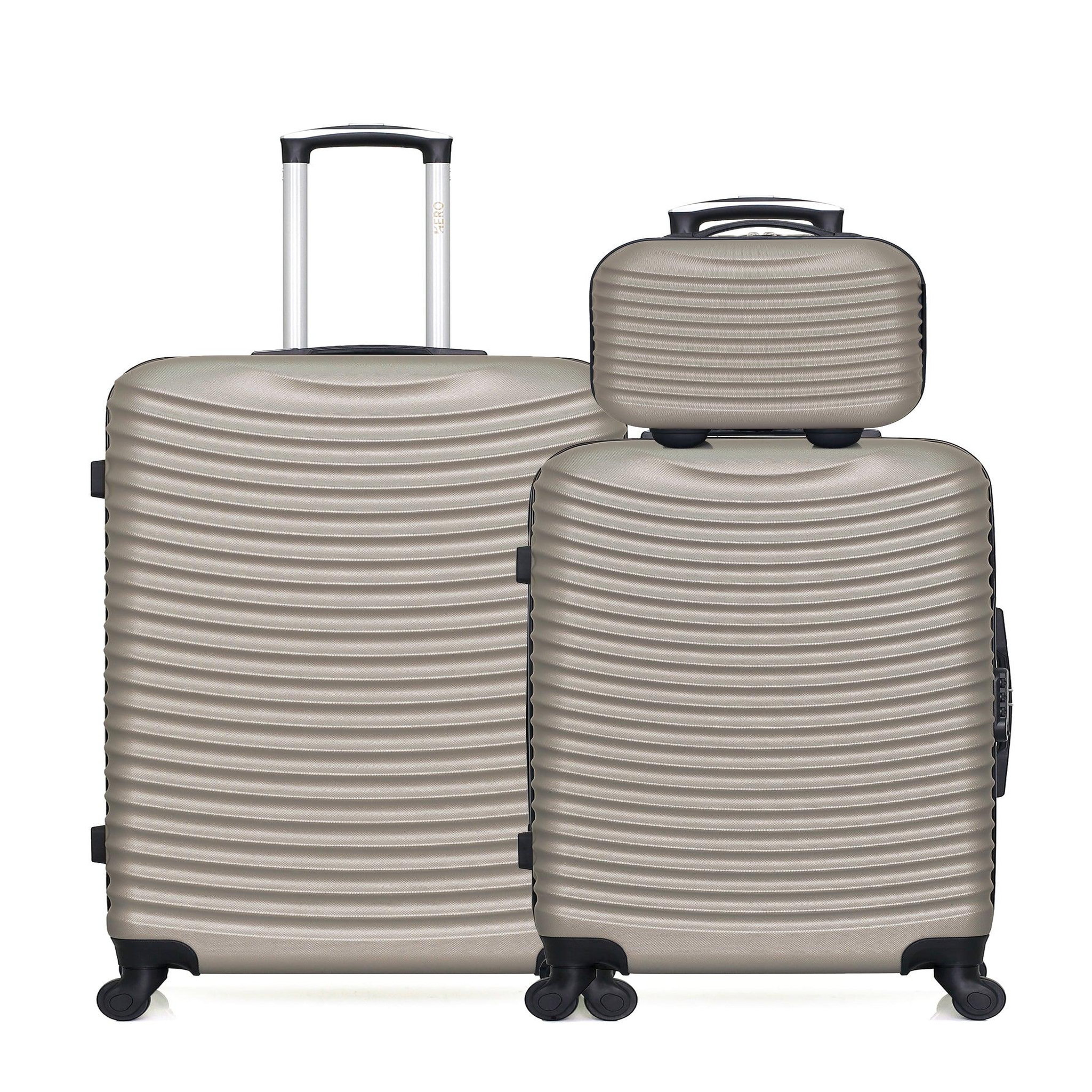 HERO Hero - lot de 3 - valise grand format, valise weekend et vanity etna