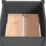 Voir la diapositive 5 : VIDAXL Jardiniere Gris 50x50x70 cm Bois de pin massif