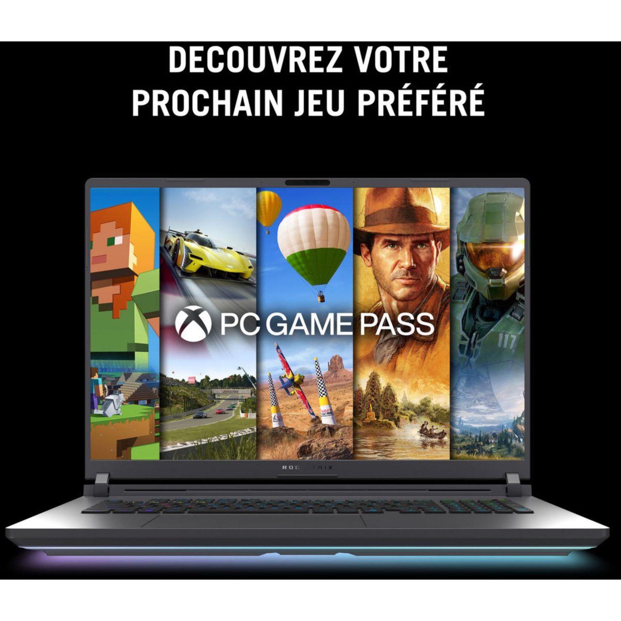 Voir la diapositive 2 : ASUS PC Gamer Rog Strix 16  WQXGA 240Hz Intel Core Ultra 9 275HX Nvidia GeForce RTX 5080 32 Go RAM DDR5 SSD 1 To