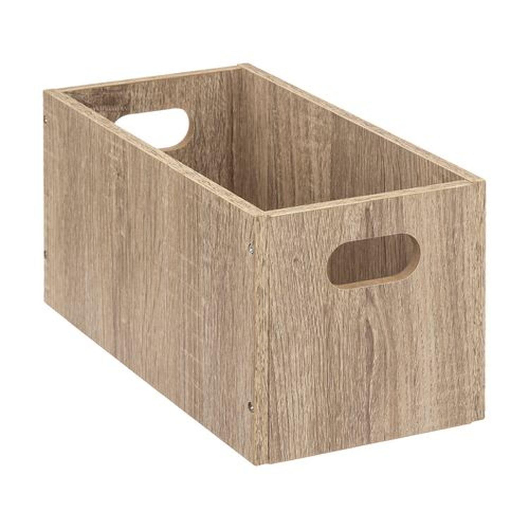 Voir la diapositive 3 : TOILINUX Lot de 2 Boîtes de rangement rectangulaire en MDF