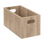 Voir la diapositive 3 : TOILINUX Lot de 2 Boîtes de rangement rectangulaire en MDF