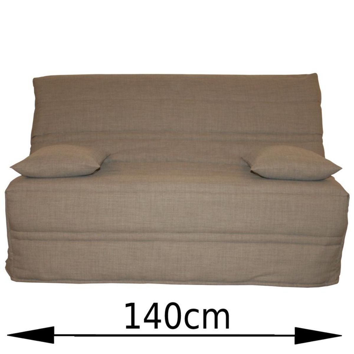 BULTEX Banquette BZ LINO mousse 15cm tissu chenille 