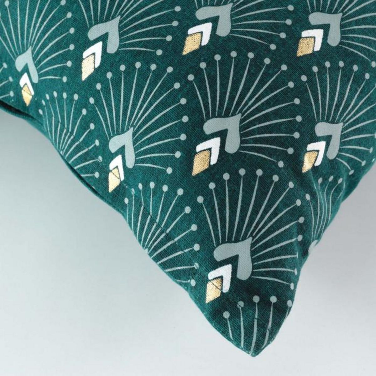 Paris Prix Coussin Déco Imprimé  Alden  45x45cm Vert