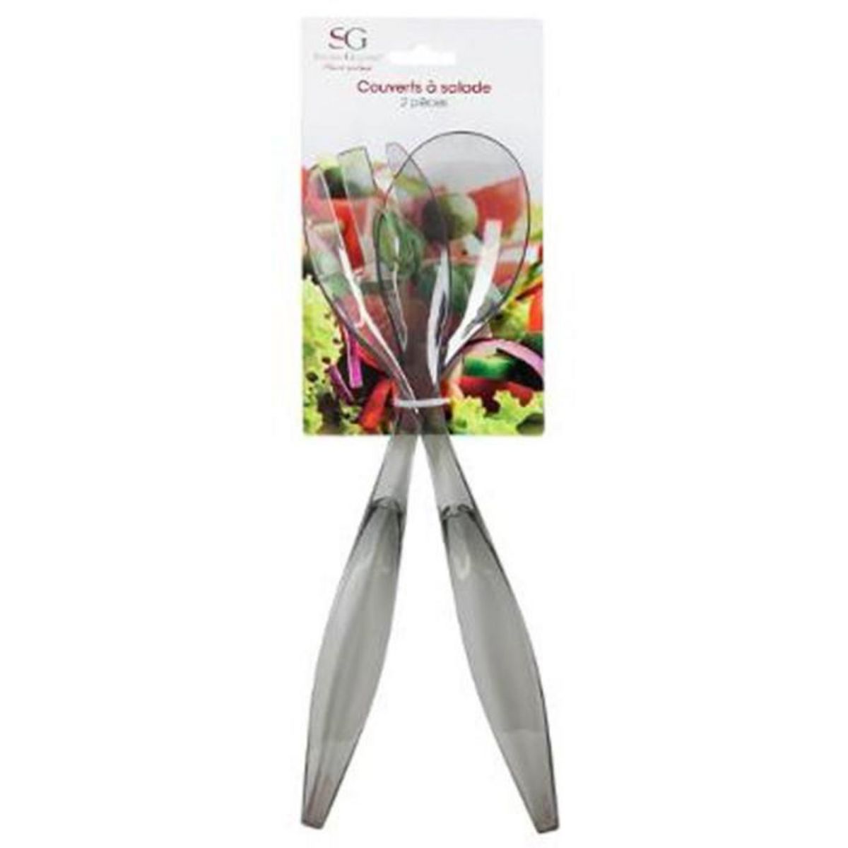 FIVE Couverts à Salade  Wave  29cm Gris