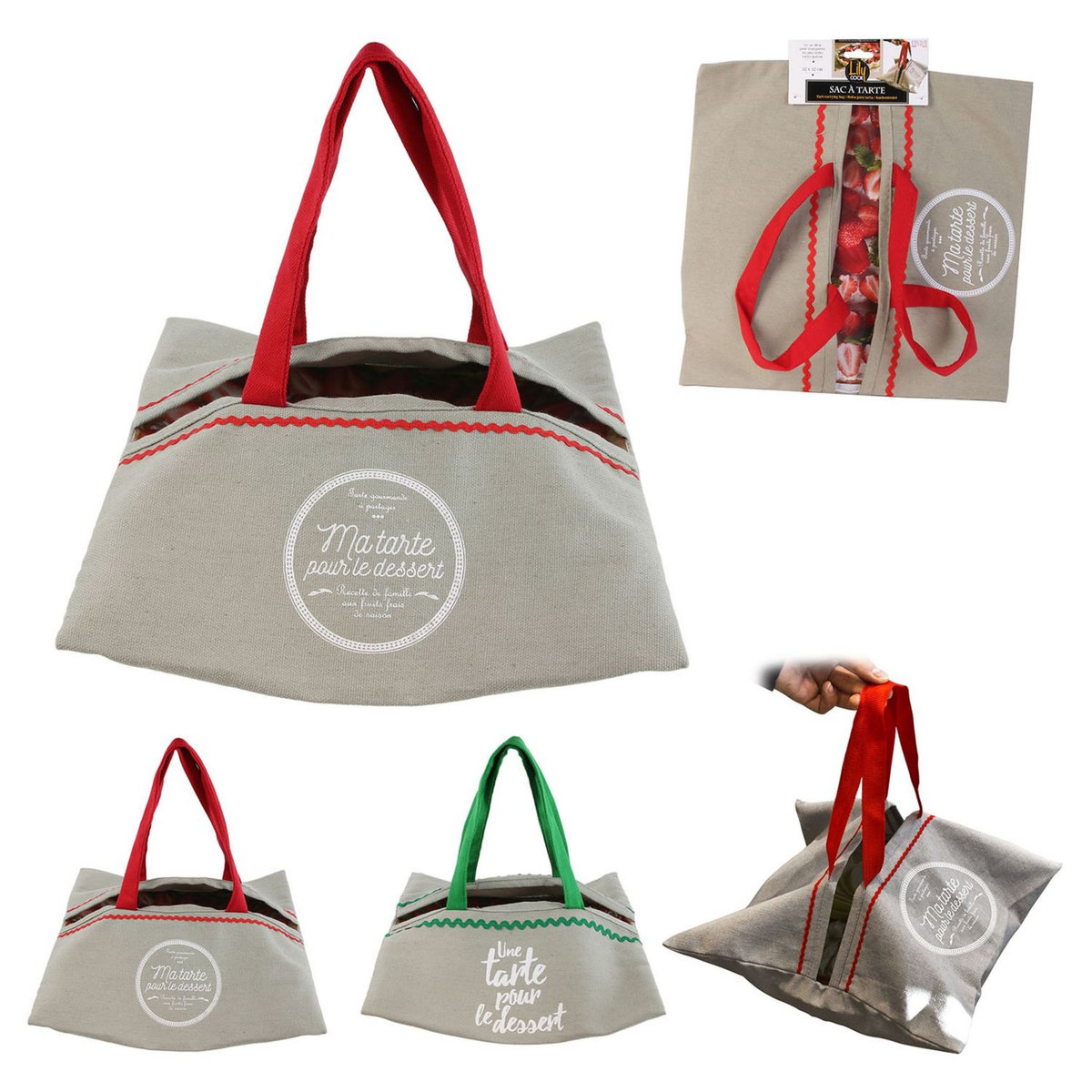 Sac transport tarte 32 cm