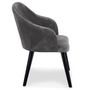 Voir la diapositive 4 : Paris Prix Lot de 20 Fauteuils en Velours  Yugnat  85cm Gris