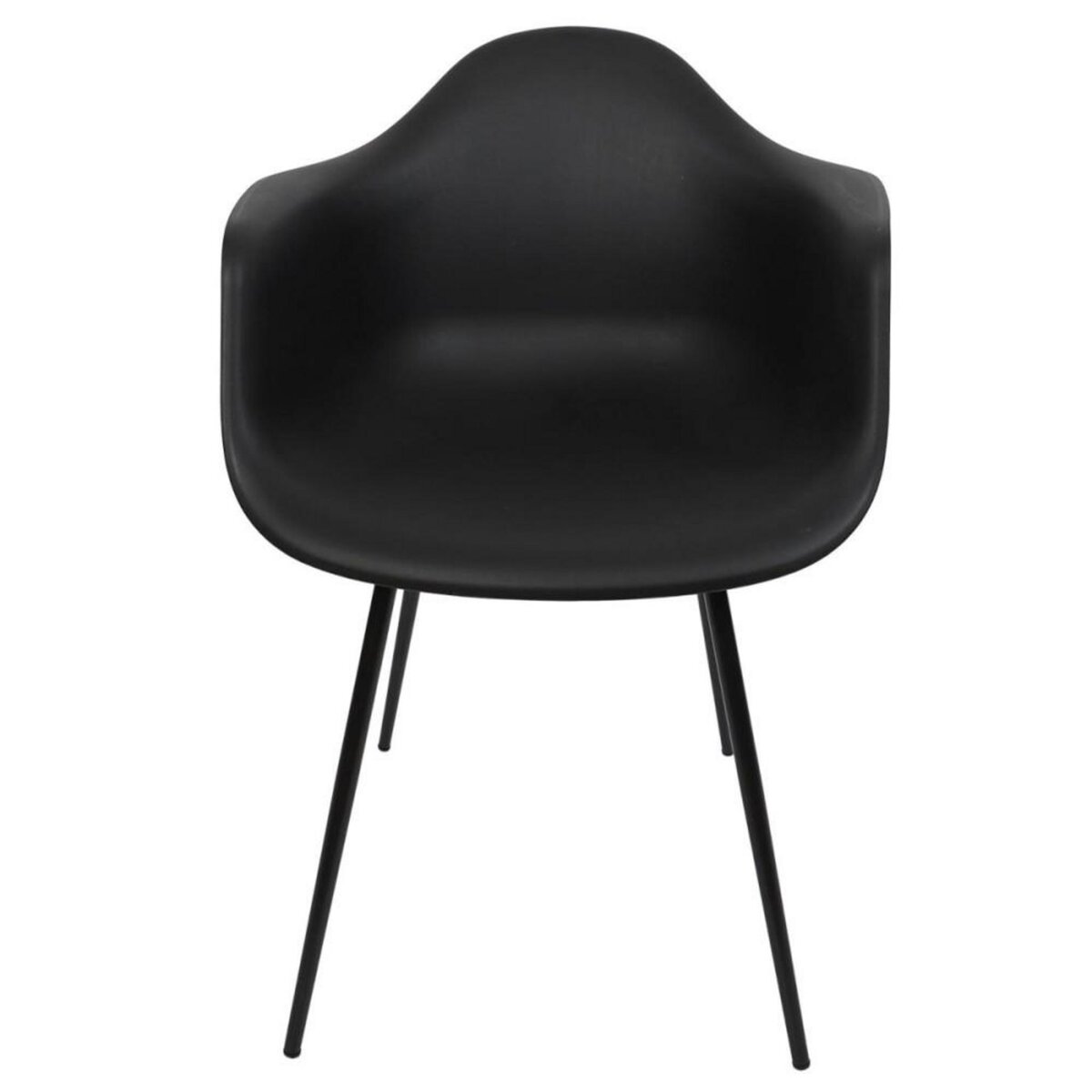 The Home Deco Factory Fauteuil GUSTAV noir