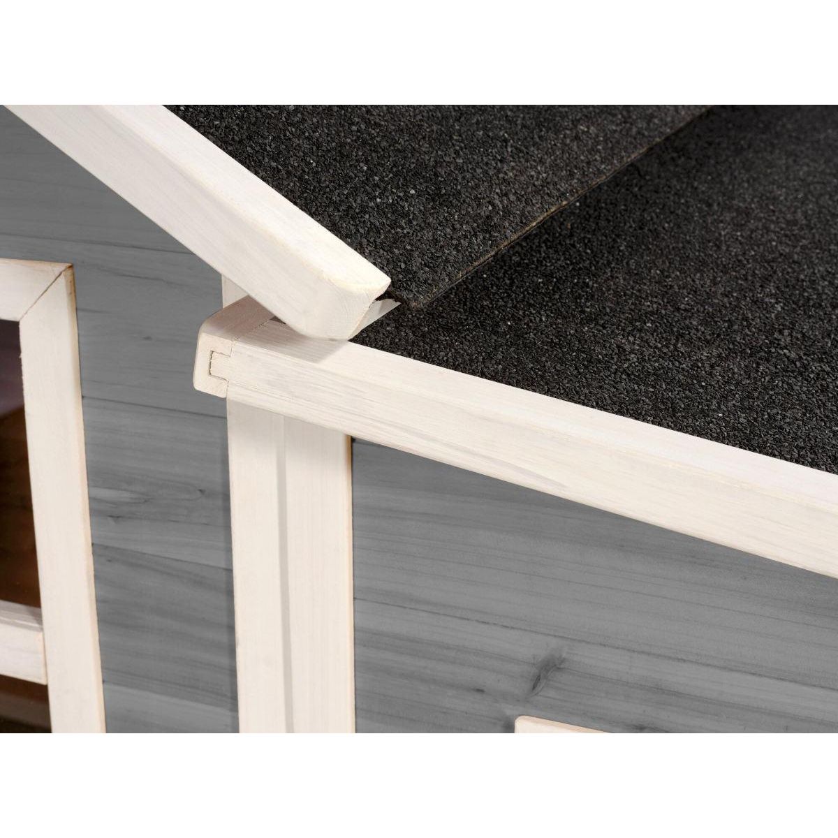 EXIT TOYS Maisonnette en bois pour enfants Loft 150 Gris - Exit Toys